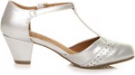 Mary Jane sko: Marleen May - sølv
